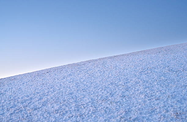 Tokyo,Japan - January 3, 2026:  snow-covered hill at Sunrise in Tokyo