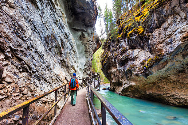 istock Johnston Canyon Hiker Banff National Park Canada 2254822248