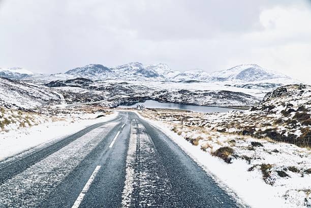 istock Road to the Harris mountains 2254822789