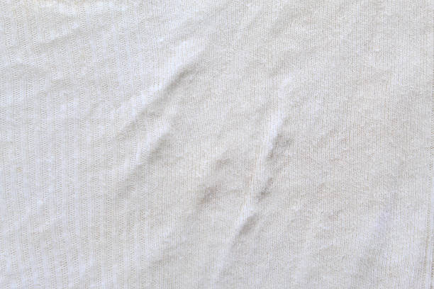 White color fabric canvas woven texture background in pattern light blank. Natural gauze linen, carpet wool and cotton cloth textile textured as clean empty for decoration text. Grey sack material.