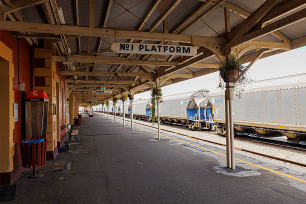 Toowoomba, January 3, 2026. Station Platform One at the heritage listed Toowoomba railway station, Queensland, Australia