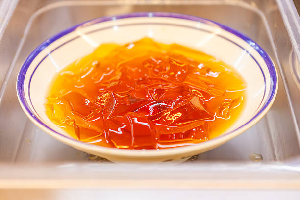 Gummy candy in the shape of orange slices