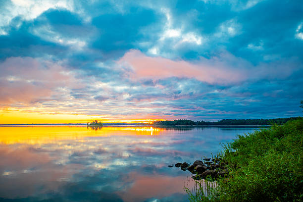 istock Rainbow Flowage in northern Wisconsin at sunrise 2254832375