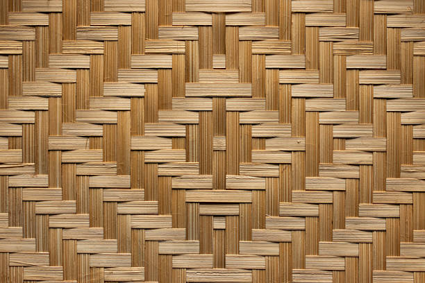 istock Traditional Vietnamese bamboo weaving texture background 2254838052