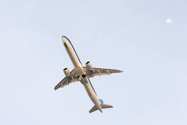 30 December 2025, Phuket Island - Thailand.China Southern Airlines plane takes off from Phuket International Airport.