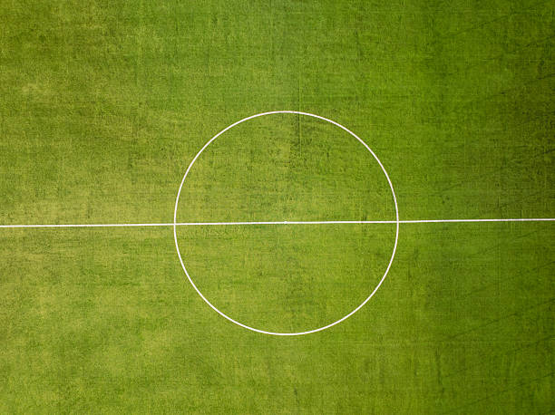 istock High angle view of soccer pitch 2254842208