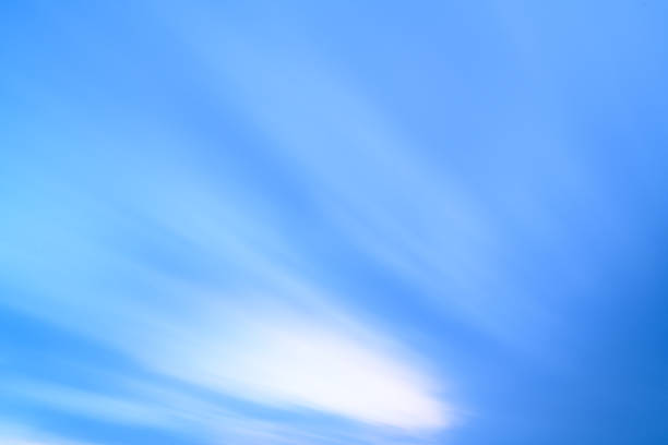 istock Streaked blue sky with soft evening light 2254846804
