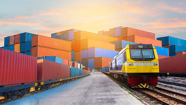 istock Modern rail transport is a key part of Intermodal Shipping. 2254850604