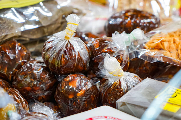 Traditional Tamarind Paste in Plastic Bags