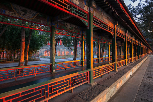 istock Sunrise Over the Summer Palace Long Corridor 2254859502