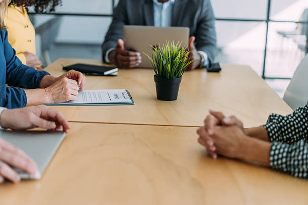 istock Business persons on meeting in the office. 2254861677