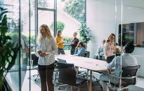 istock Business persons on meeting in the office. 2254863947