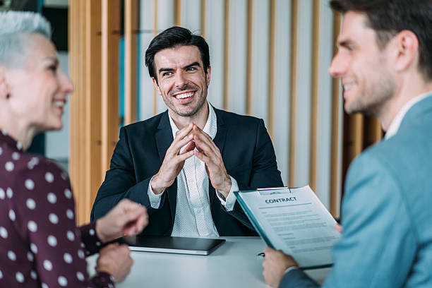 istock Group of business persons talking in the office. 2254863957