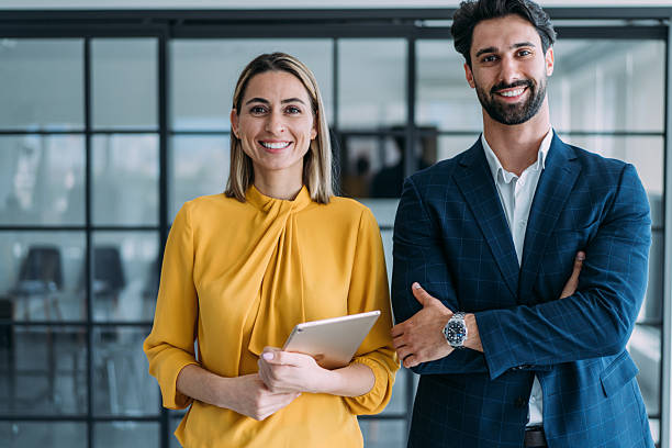istock Business people in the office. 2254868106