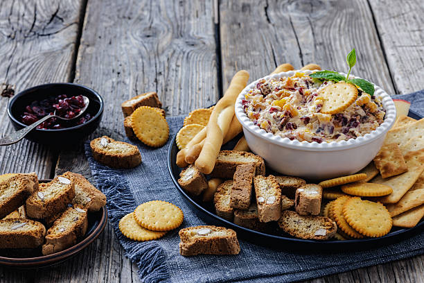 istock cranberry apricot cheese spread in a bowl 2254877732