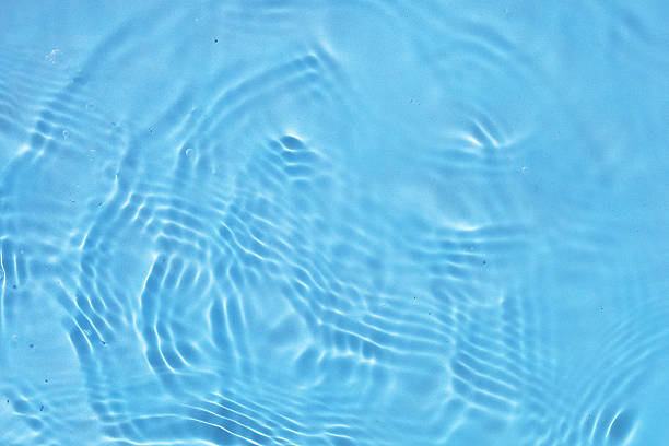 istock Soft ripples on the surface of clear blue water. 2254890537