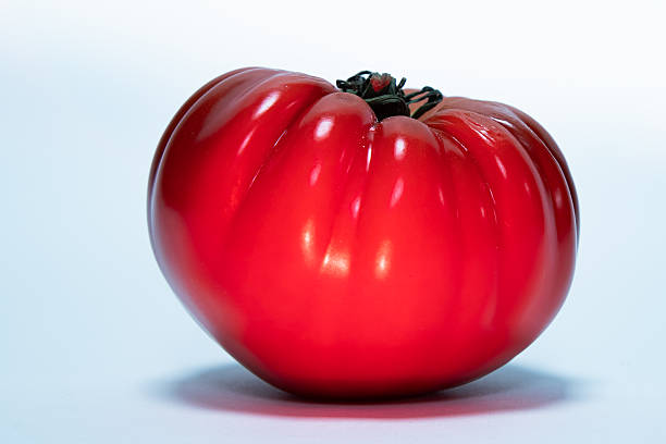 Close up of a ripe tomato