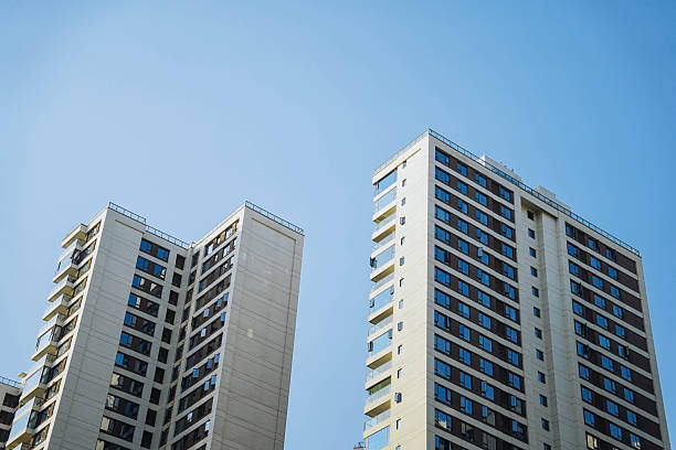 istock Modern Residential Apartment Building Complex Condo 2254908351
