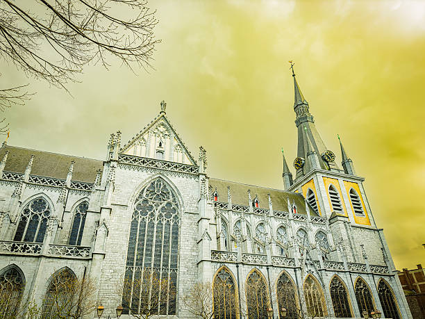 Traditional Cathedral in Liege, Belgium