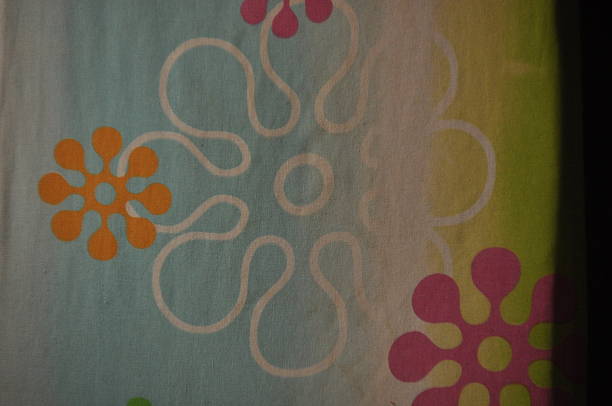 wall of flowers abstract backgound  from benidorm town - in spain