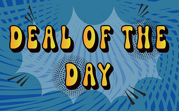 Deal of the day text background