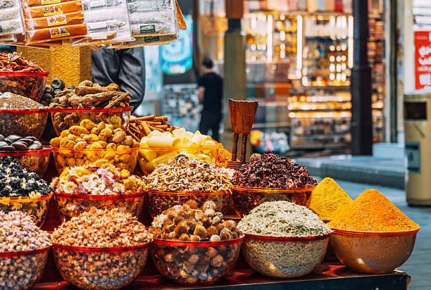 istock Colorful Spices On Display In Dubai Market 2254951755
