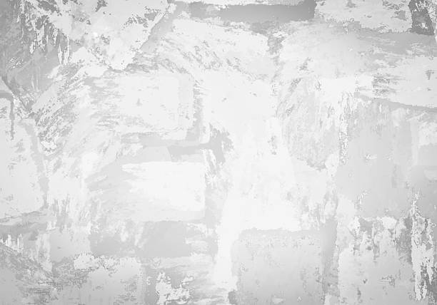 Abstract Watercolor Brush Strokes Background - Desaturated Grunge