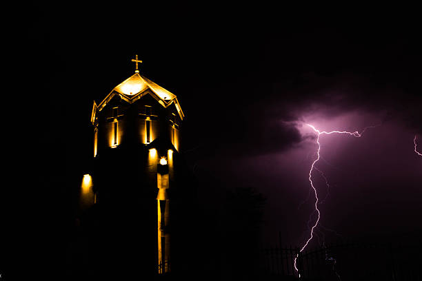 istock Lightning in Armenia, Yerevan 2254955326