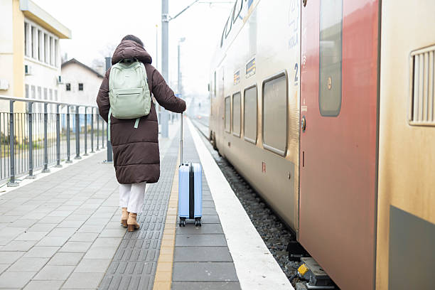 istock Awaiting Train Departure at Station 2254958327