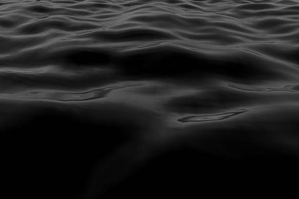 istock Abstract Dark Oil Waves Texture Background With Depth and Motion 2254968197