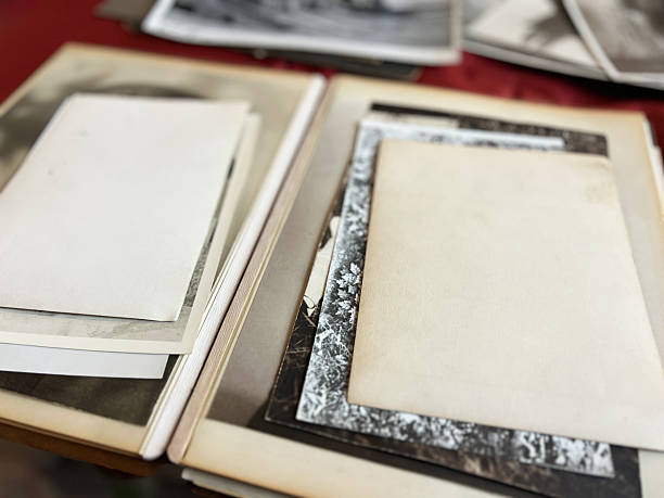 istock Old Photograph Album 2254970926