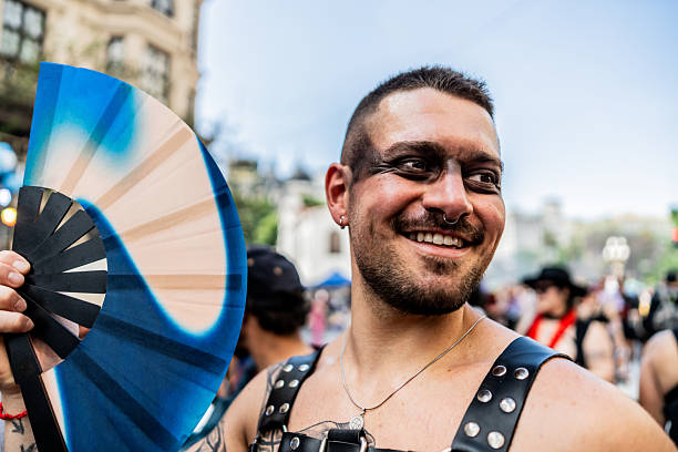 Milan Italy 28 June 2025: The joyful parade of Milan Pride is the event that celebrates the LGBTQIA+ community (lesbian, gay, bisexual, transgender, intersex, asexual and queer), attracting hundreds of thousands of people in a lively colorful demonstration
