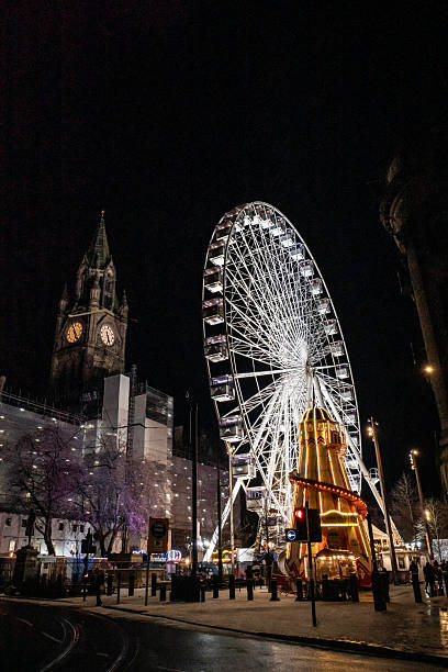 istock Ferris wheel at the Manchester 2254980509