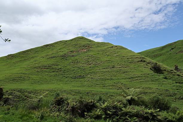 istock Rolling Green Hillside Landscape Under Partly Cloudy Sky 2254982297