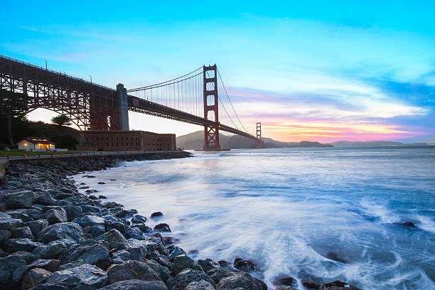 istock Golden Gate Bridge at Sunset 2254995095