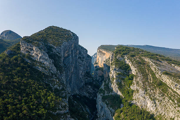 istock Aerial view of dramatic Verdon Gorge cliffs 2255007601