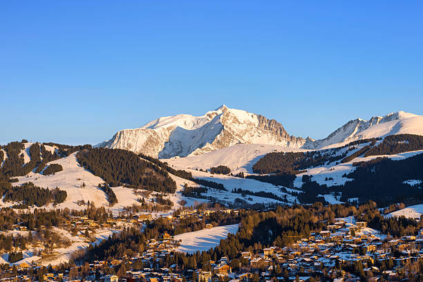 istock Mont Blanc sunrise over snowy alpine village 2255008466