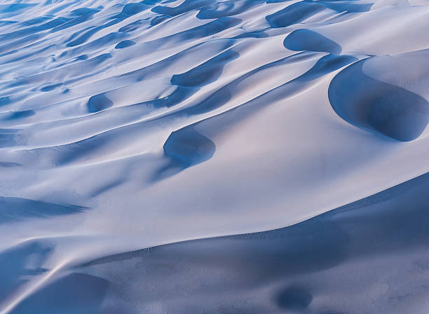 istock Abstract Sand Dunes with Soft Shadows, Xinjiang Desert, China 2255009933