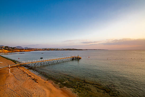 Ocean view by the Red Sea, in Hurghada