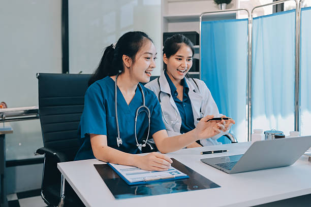 istock Portrait of two dedicated doctors 2255017656