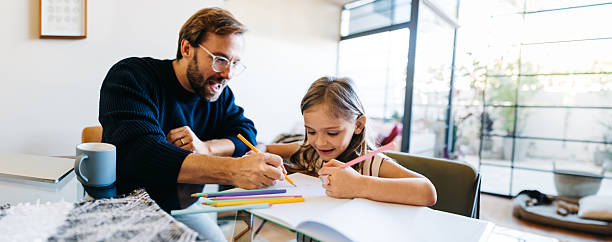 istock Family art time at home 2255024625