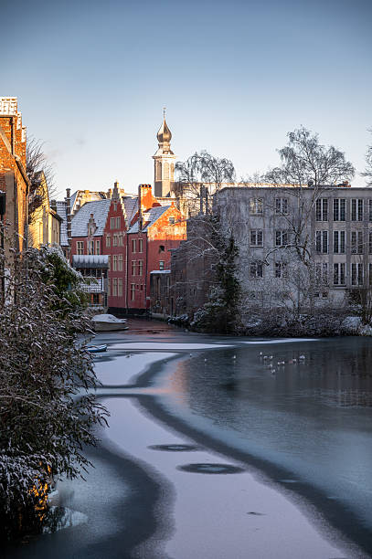 istock The outdoors in Ghent during the winter. 2255027827