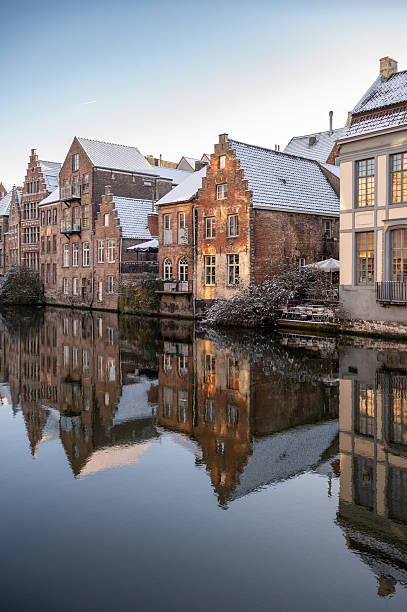 istock The outdoors in Ghent during the winter. 2255030112