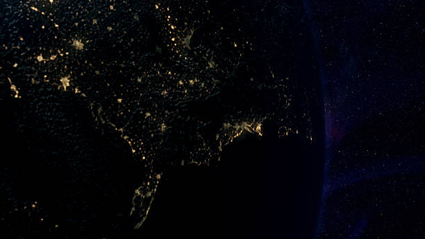 istock Cinematic planet Earth and Moon space view 2255030662