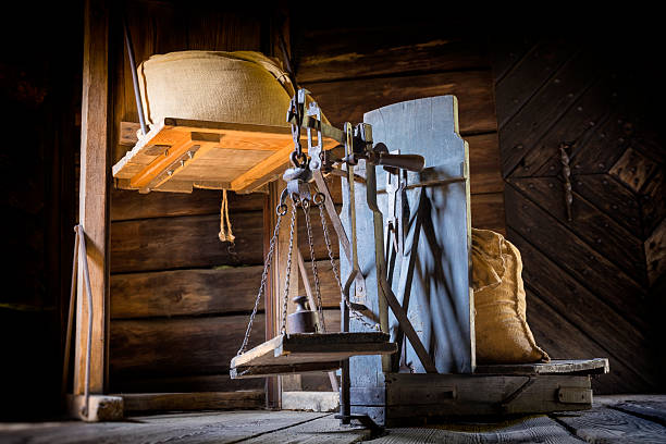 Old scale used in the mill