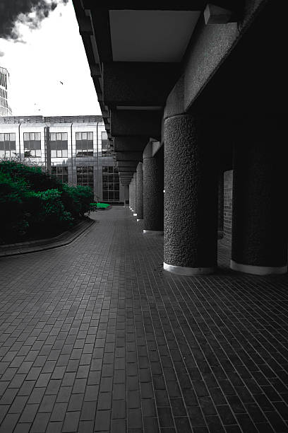 istock Barbican Brutalist Architecture, London UK 2255040941