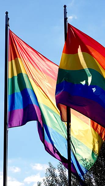 istock Pride flags soaring celebrating LGBTQIA+ community and equality 2255047253