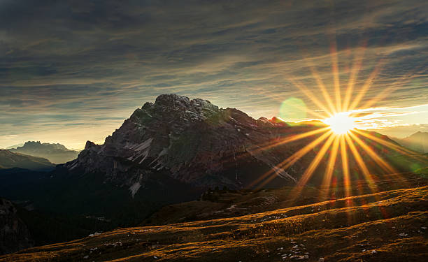 istock Tre Cime di Lavaredo national park, Dolomites, Italy - sunset 2255087357