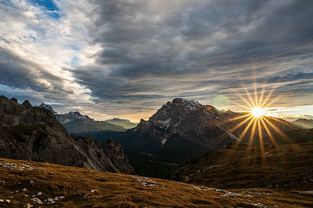 istock Tre Cime di Lavaredo national park, Dolomites, Italy - sunset 2255087367