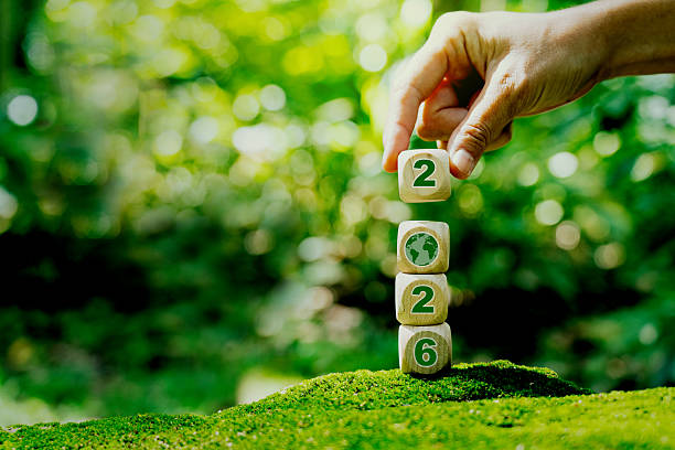 istock Sustainable environment development goals and visions planning business growth for Next Year 2026. 2255090897